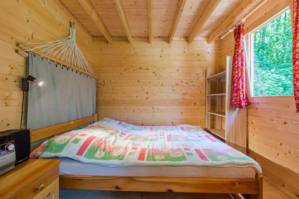 Domek na Polanie nad jeziorem Mazury 100% brak sąsiadów 20m do jeziora