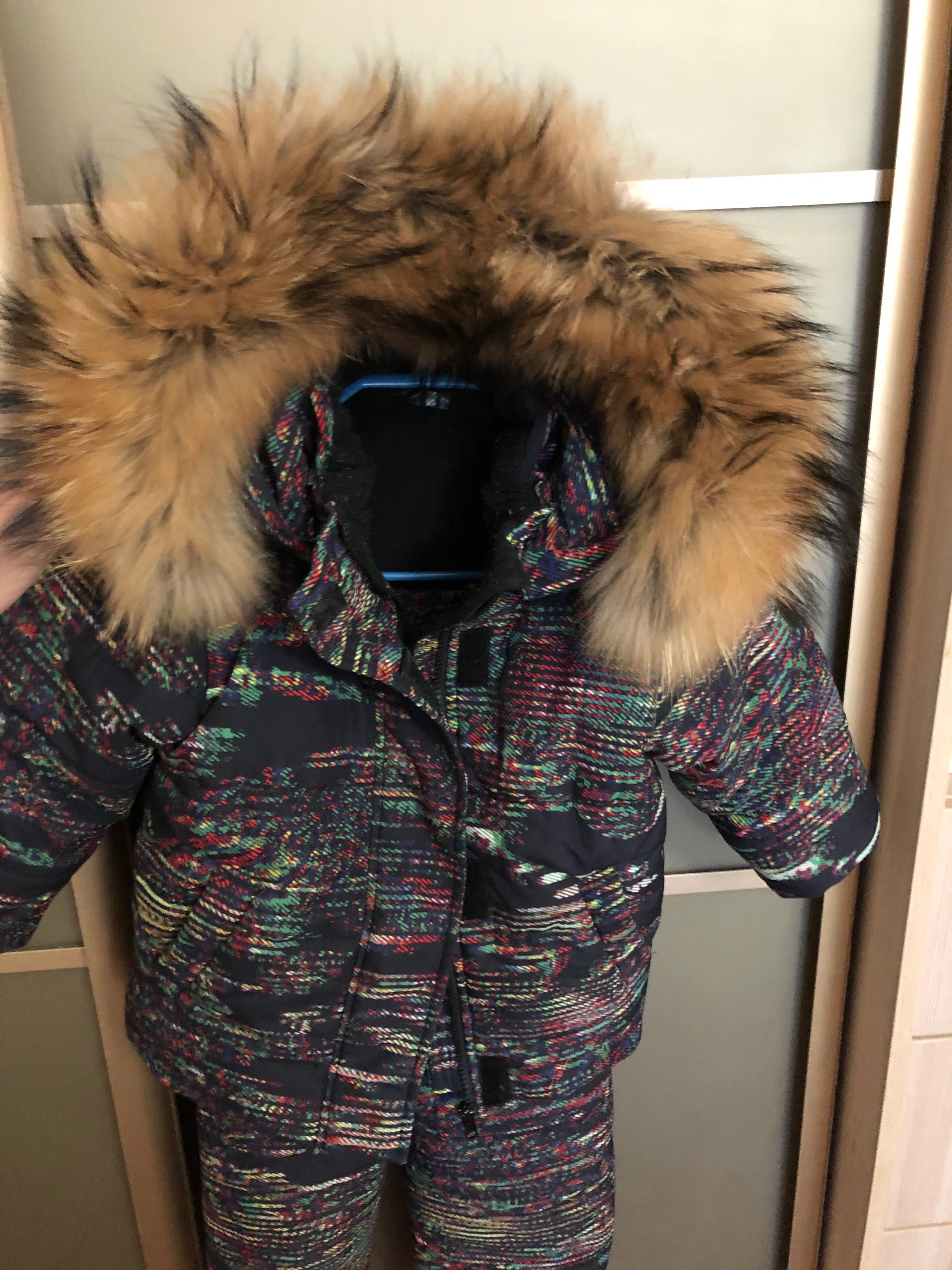 Зимовий комбінезон (куртка+полукомбінезон)  92-98
