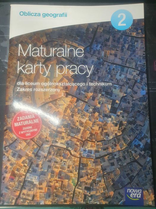 Oblicza geografii 2 Maturalne karty pracy - Nowa Era