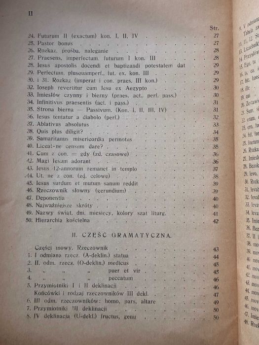 Samouczek do nauki języka łacińskiego 1938 r. Józef Orzech