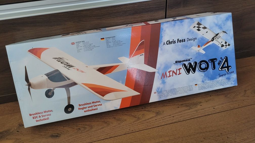 Samolot r/c mini WOT4 mk2 ARF