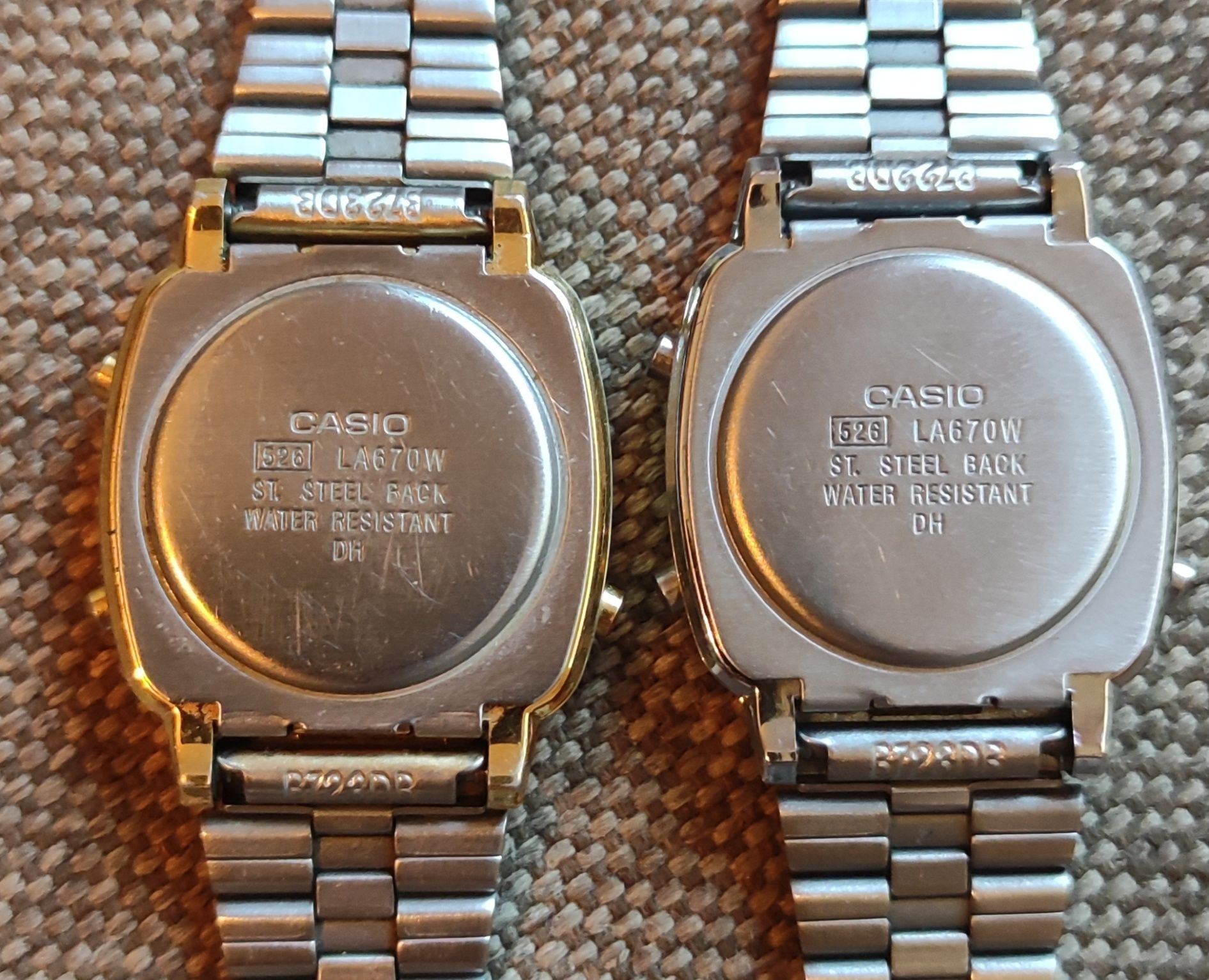 2 zegarki Casio vintage