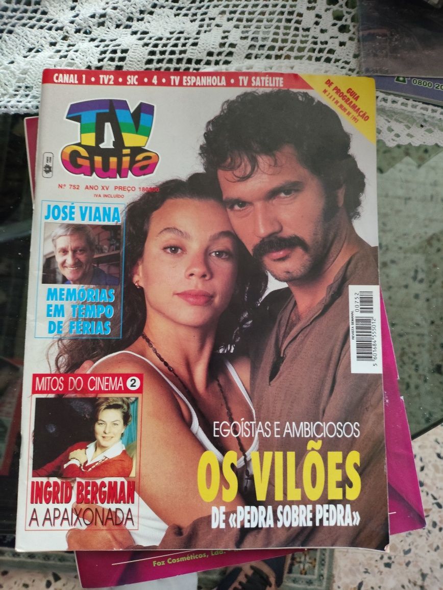 TV Guia - revistas antigas