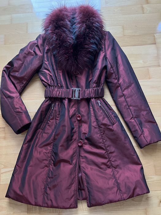 Luksusowy płaszcz r.36