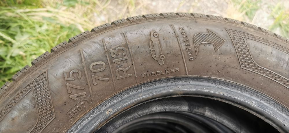 Opony zimowe 7mm 175/70/13 Kleber 7N możliwa wysyłka+