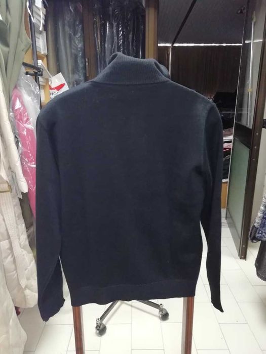 Casaco de Lã Lamerino   Preto Tamanho 52