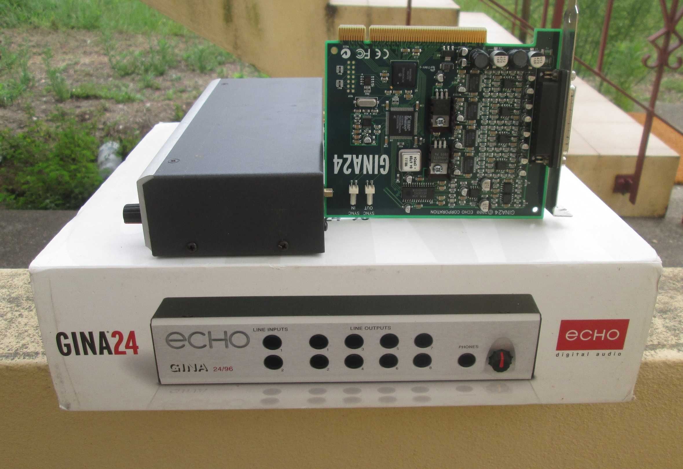 Interface áudio Echo Gina 24/96