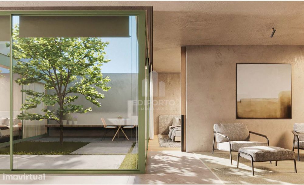 Moradia  T2+1 com terraço em empreendimento de luxo no Campo Alegre, P