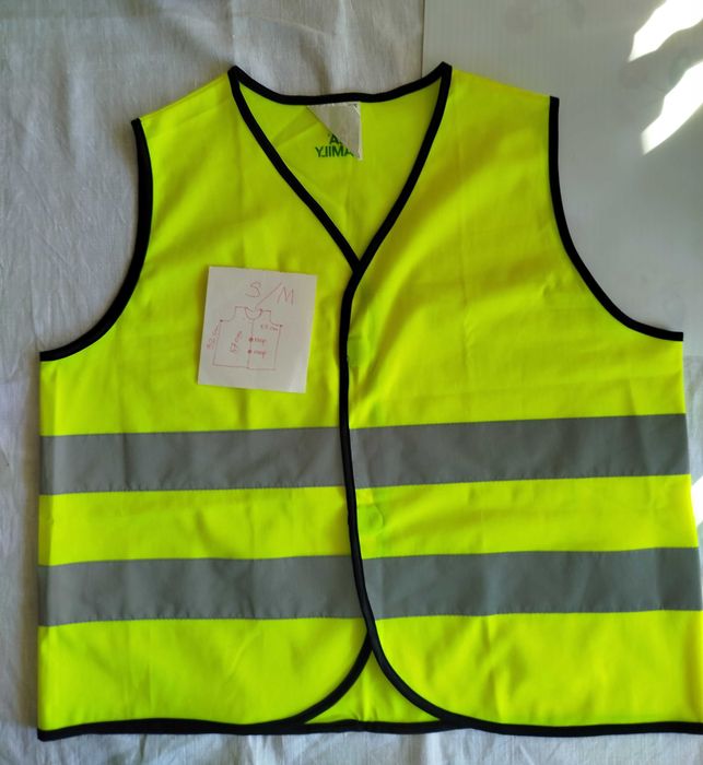 Kamizelka odblaskowa S/M 10szt