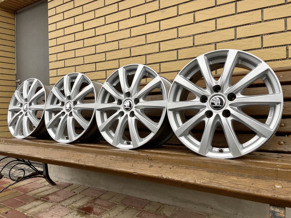 Диски R16 5.112 ET42 Шкода А5 А7 Гольф Пасат Джета Тоуран Каддік