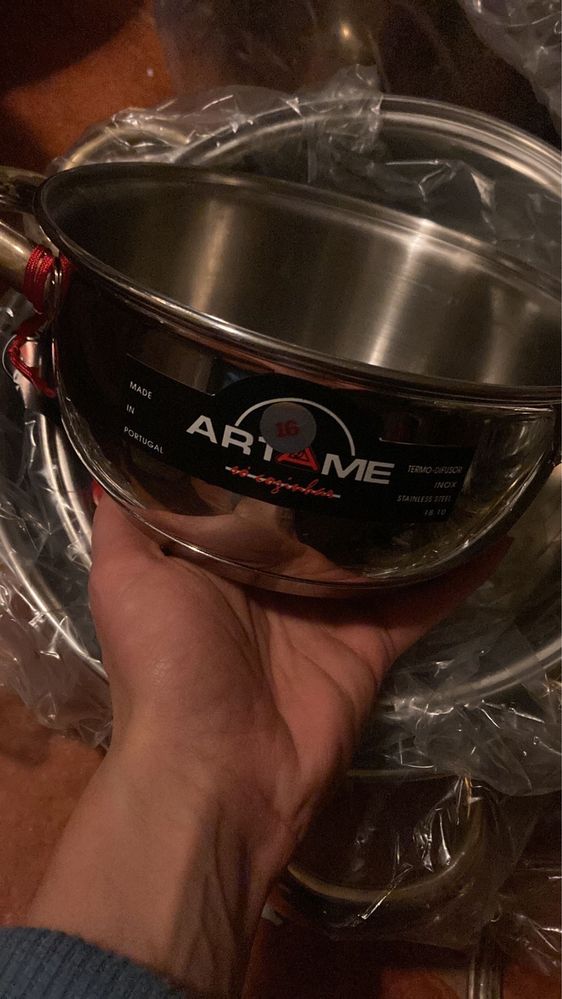 Trem de cozinha em inox marca Artame