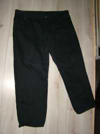 Klasyczne czarne dżinsy pas 114 cm