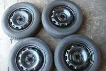 Felgi Stalowe 5X100 5JX14" VW SKODA Oryginał Komplet