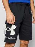 Мужские спортивные шорты Under Armour Logo черные серые андер армор