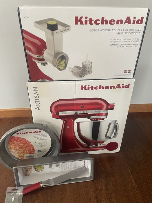 KitchenAid Artisan Mikser Robot Zestaw do surówek Blaszki Gratis