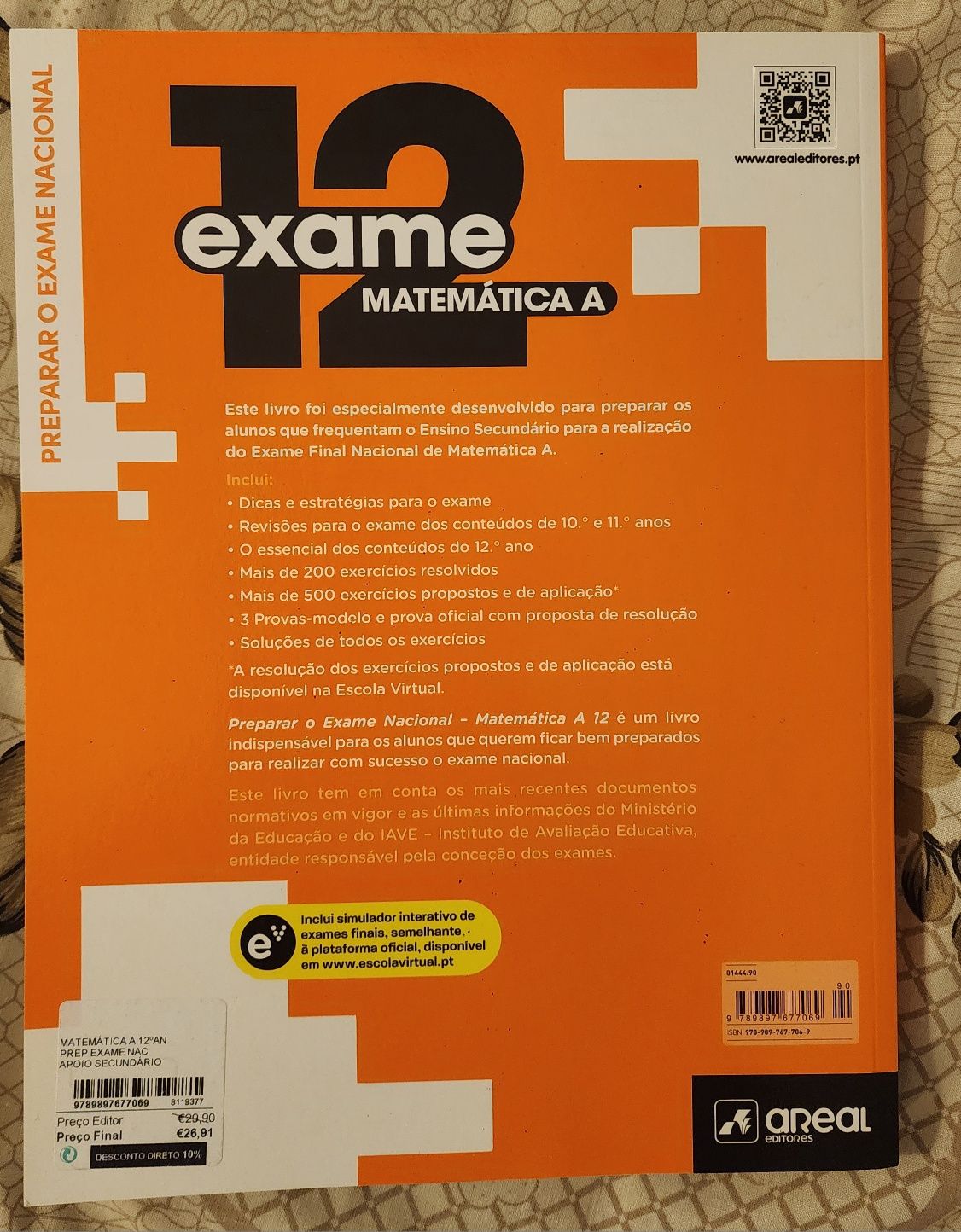 Exame 12°ano matemática A 2025 - preço negociável