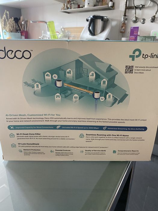 Deco AX3000 superior mesh wi-fi nova