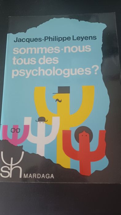 Livro "Sommes-nous tous des psychologues?" De Jacques-Philippes Leyens