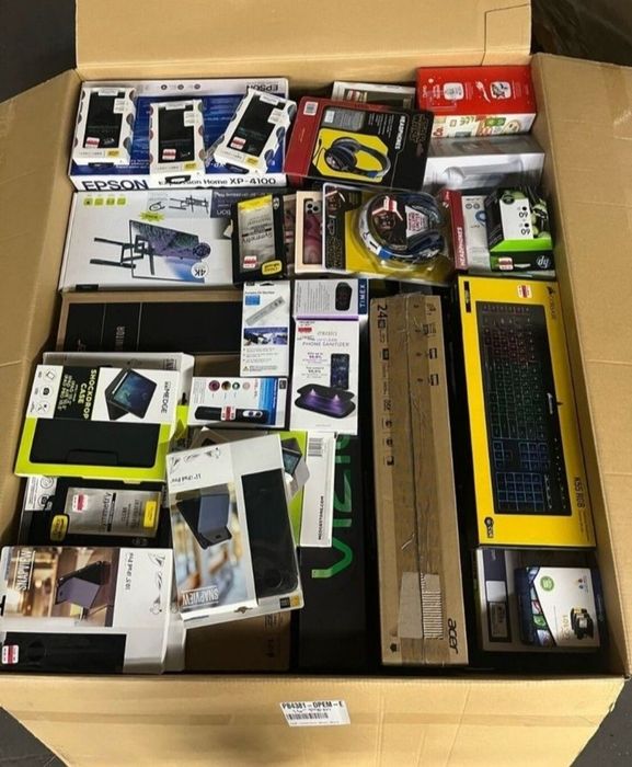 Elektronika Karton Mix Kat.A Nowe ! Wysyłka Pobranie Express