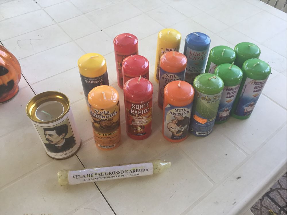 Velas votivas para venda ou troca.