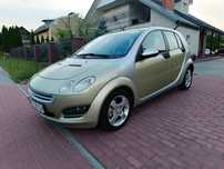 Smart ForFour 1.1 benzyna, panorama, klimatyzacja, 2 komplety kół