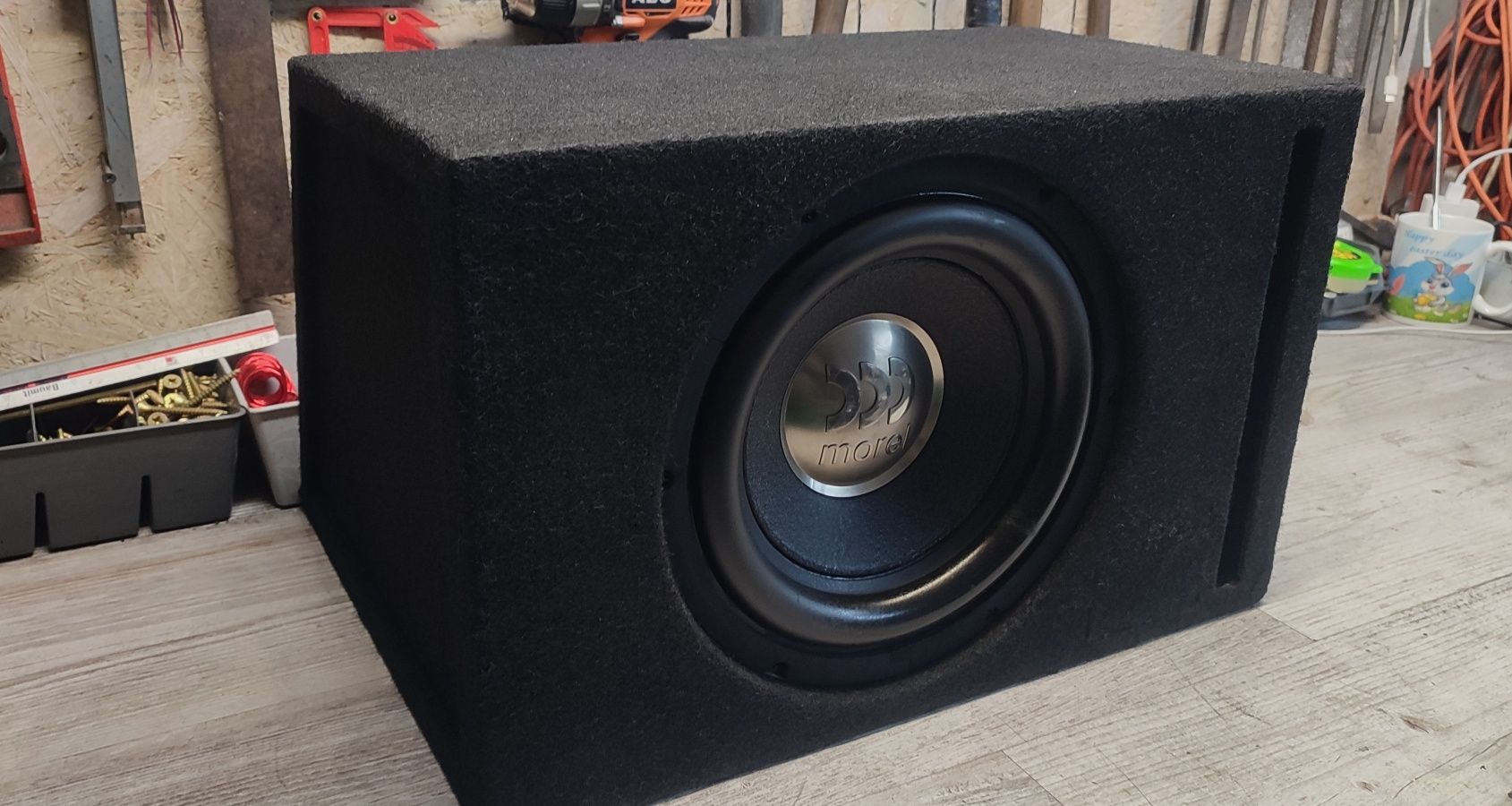 Skrzynia basowa Morel Primo 10, 300w rms 4ohm 25cm 10" hi end tuba