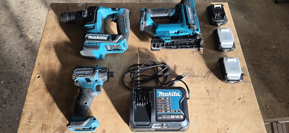 Makita, conjunto máquinas 12V (usado)