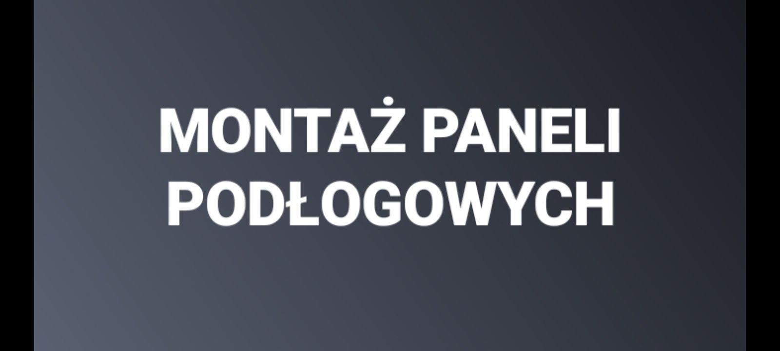 Montaż Paneli Podłogowych