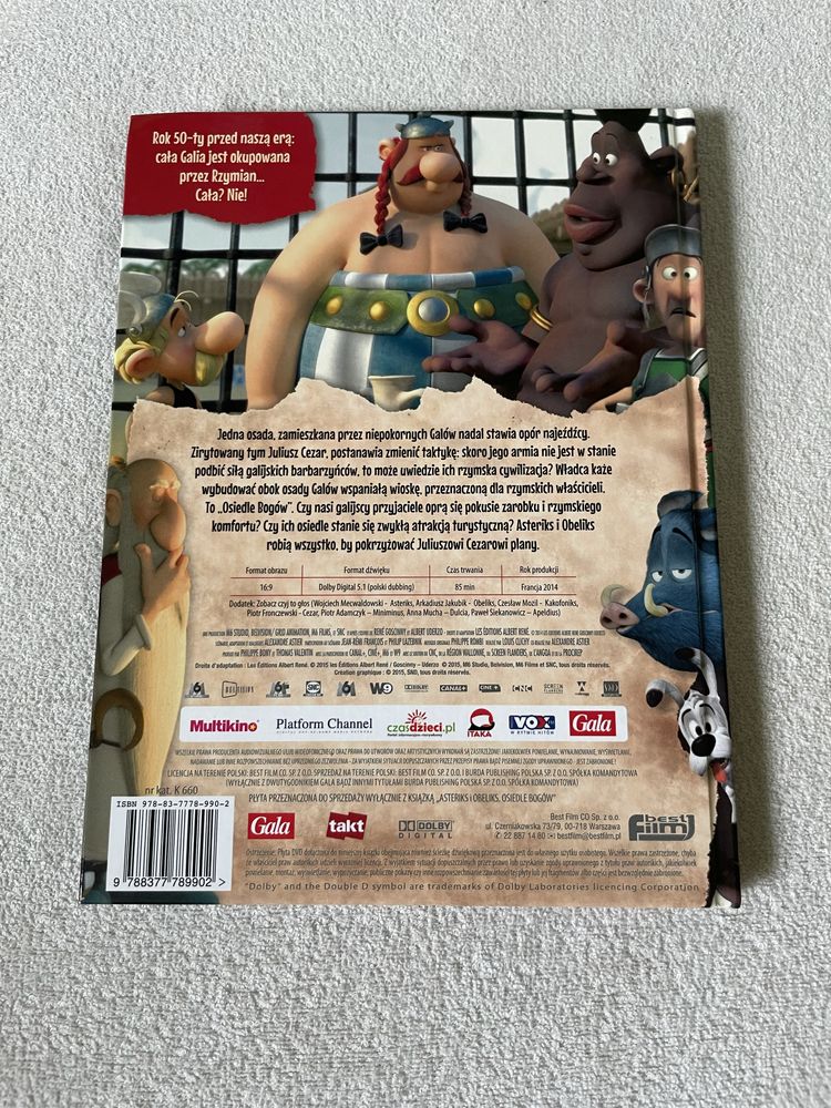 Asterix i Oberix osiedle bogow (dvd)