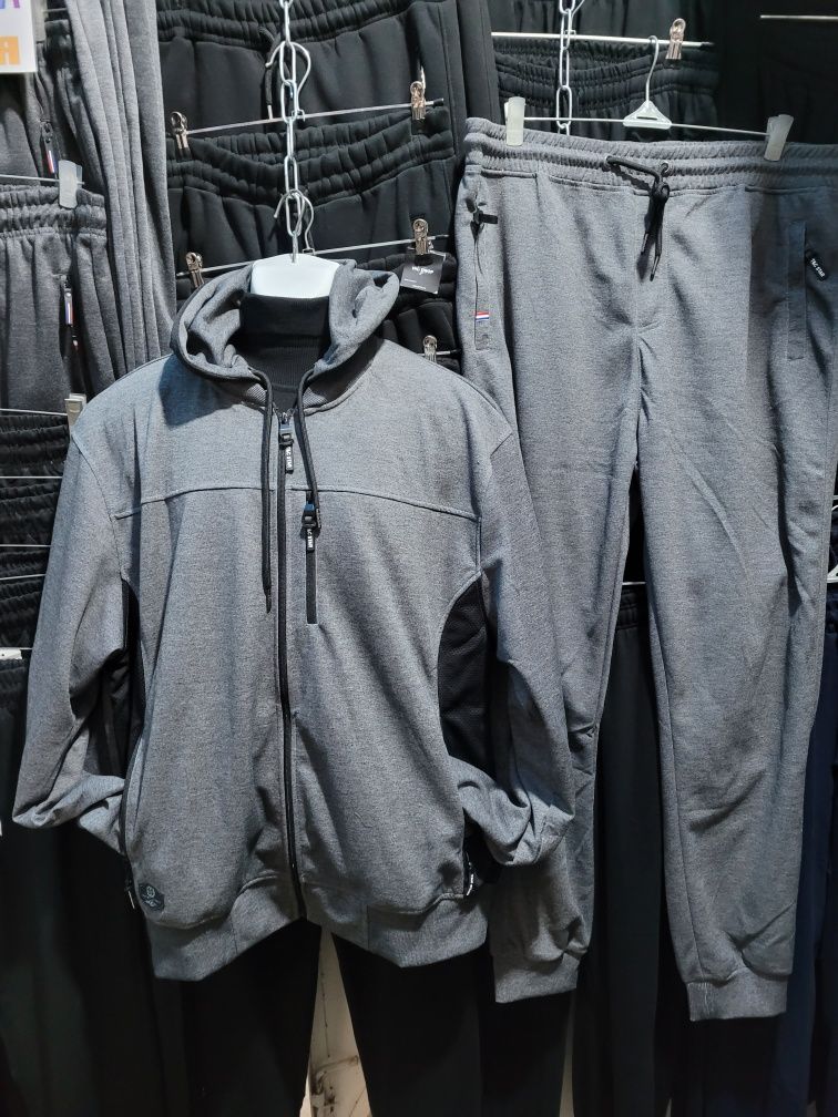 Мужские спортивные костюмы. 3XL-6XL.Польша. 2 нитки- весна.