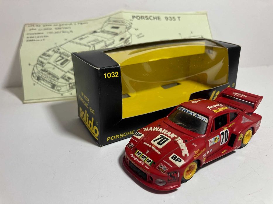 Porsche 935 - Solido (França) ref. 1032  - #70 24 Horas Le Mans 1979