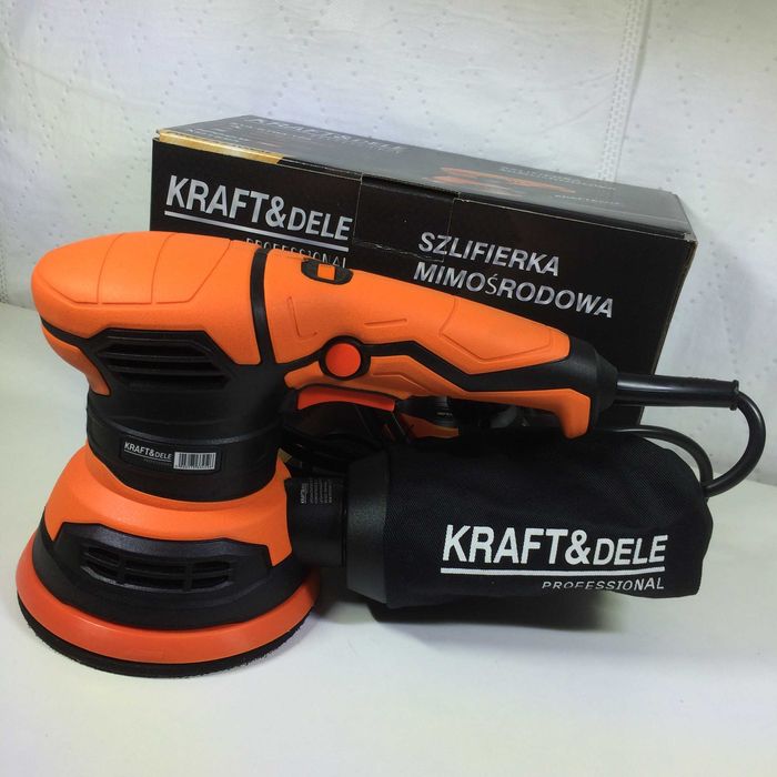 SZLIFIERKA MIMOŚRODOWA osylacyjna polerka 1200W z regulacją  KD1695