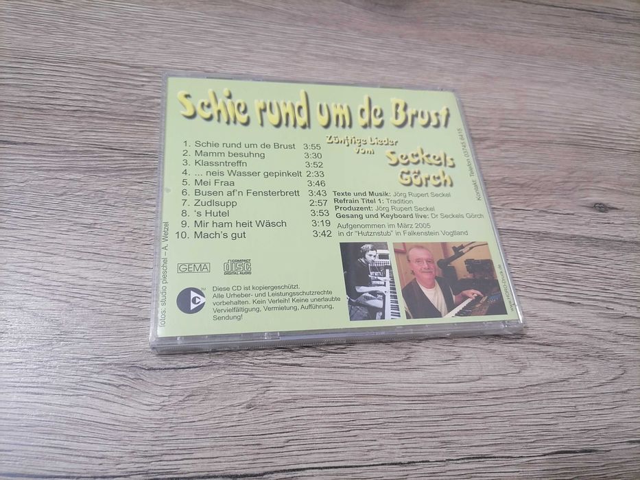 Seckels Görch - Schie rund um de Brust CD (4846)