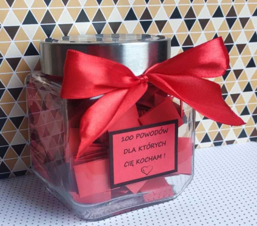 100 powodów dla których Cię kocham + GRATIS piękne opakowanie, prezent