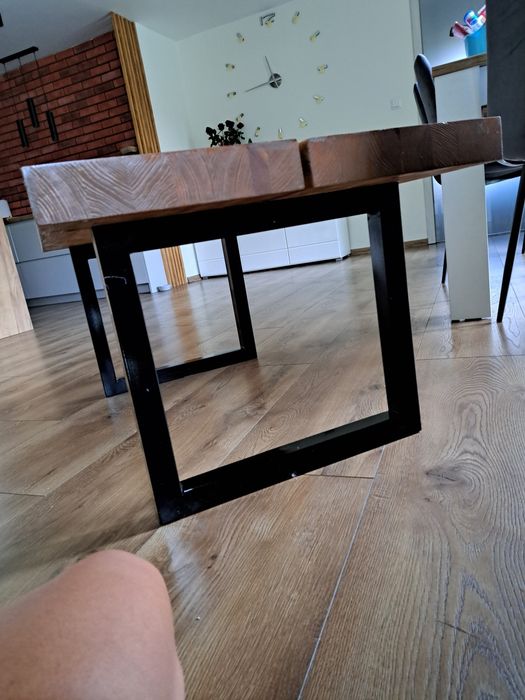 Stolik z prawdziwego drzewa 100/60