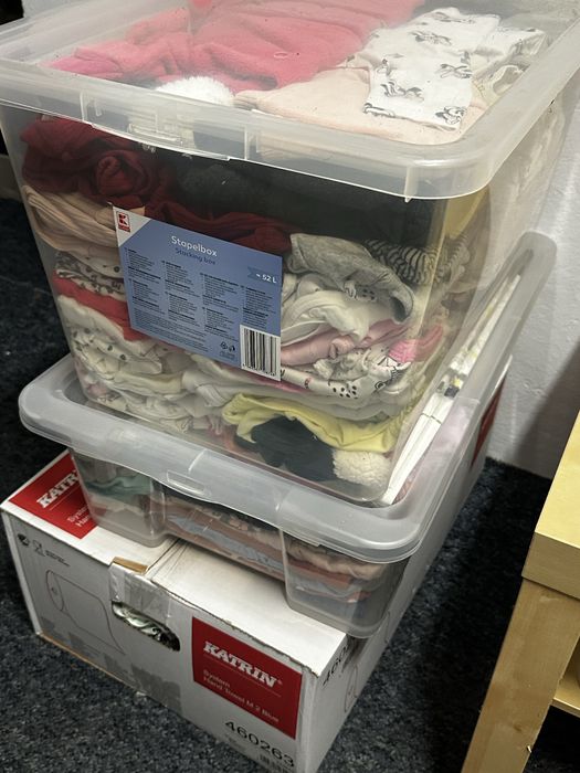 Paka ubrań niemowlęcych rozmiar 62 / 68