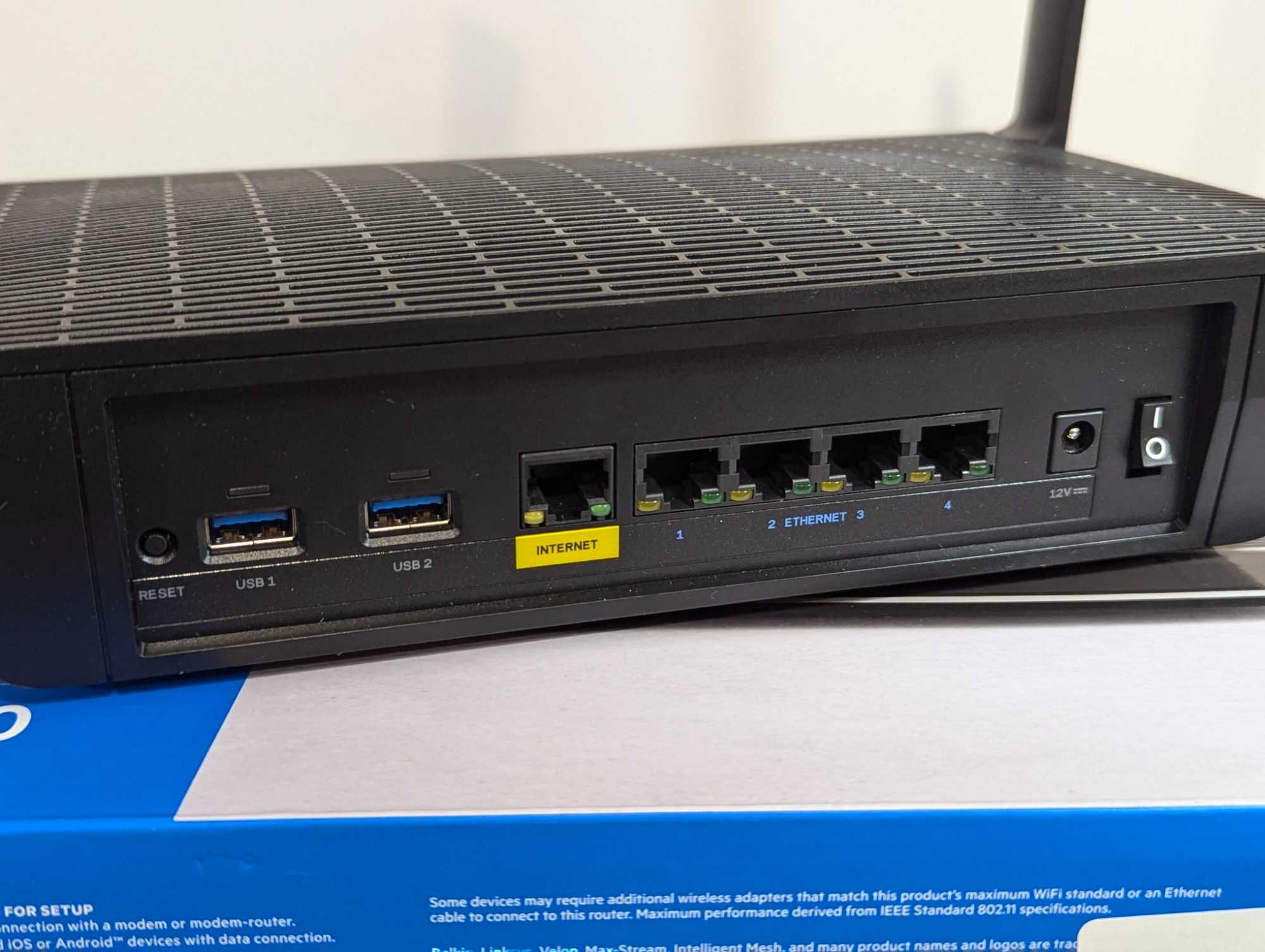 Роутер Mesh Wi-Fi 6 Linksys MR9600 AX6000 3диапаз 6 Гбит/с USA гаранти