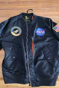 Kurtka Alpha Industries L2B NASA Bomber Jacket, Replica Blue, L