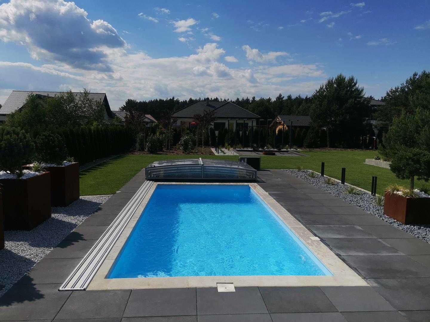 Zadaszenie basenowe, Zadaszenie na basen, baseny, przykrycie basenowe
