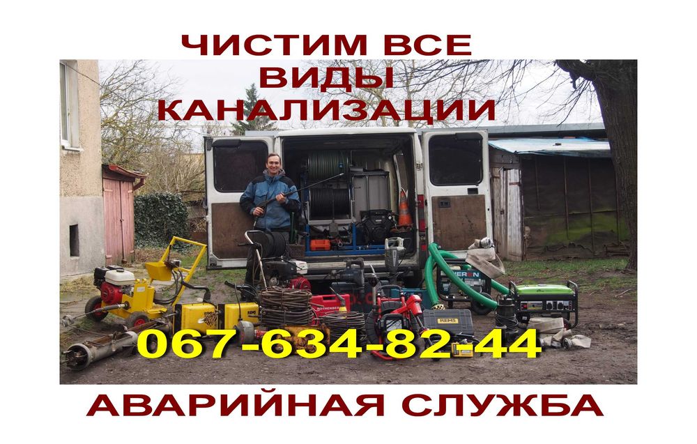 2025 Услуги Ассенизатор  1м3 -17м3 Илосос +Прочистка канализации труб