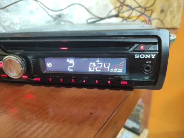 Radio samochodowe Sony CDX-GT260MP AUX BLUETOOTH