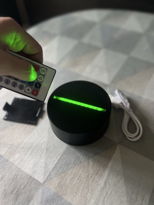 Підставка з RGB підсвіткою і пультом
