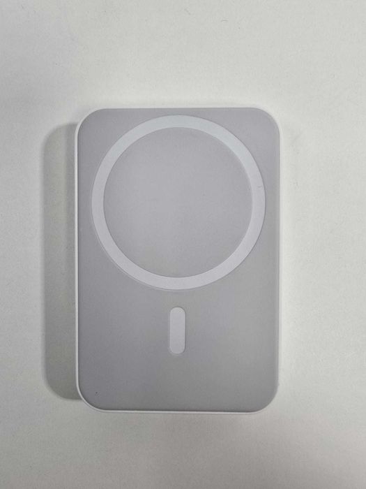 Powerbank magnetyczny 5000mAh biały mini bezprzewodowy iPhone MagSafe