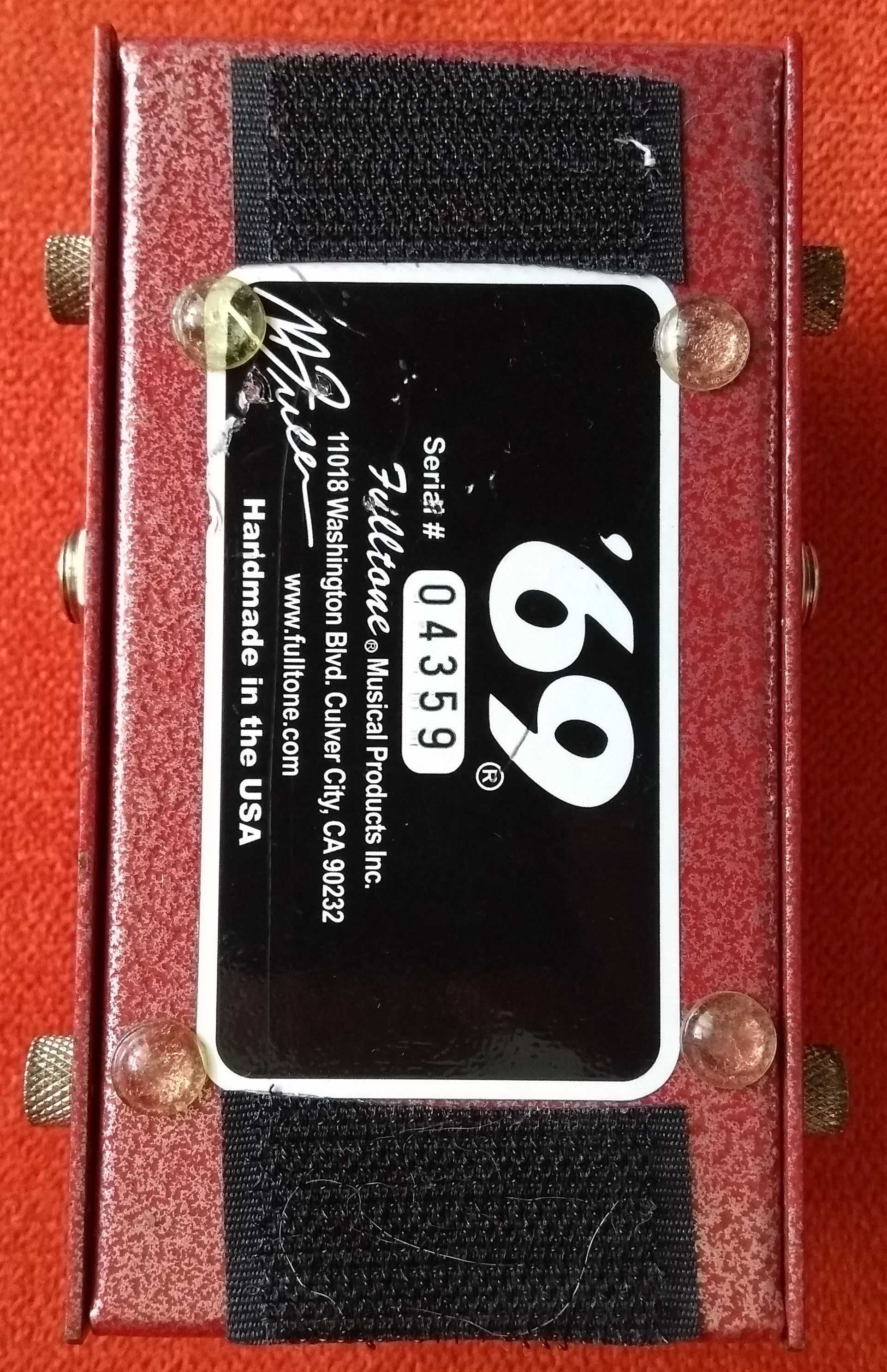 Fuzz Fulltone 69 mkII mk2 Fuzz Face (przester)
