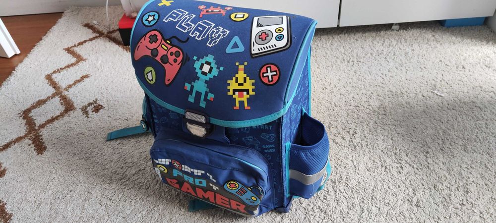 TORNISTER Bambino Gamer dla chłopca 1 klasa - 3 kasa
