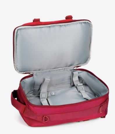 Plecak WITTCHEN 40x25x20 bordowy – bagaż do samolotu Ryanair