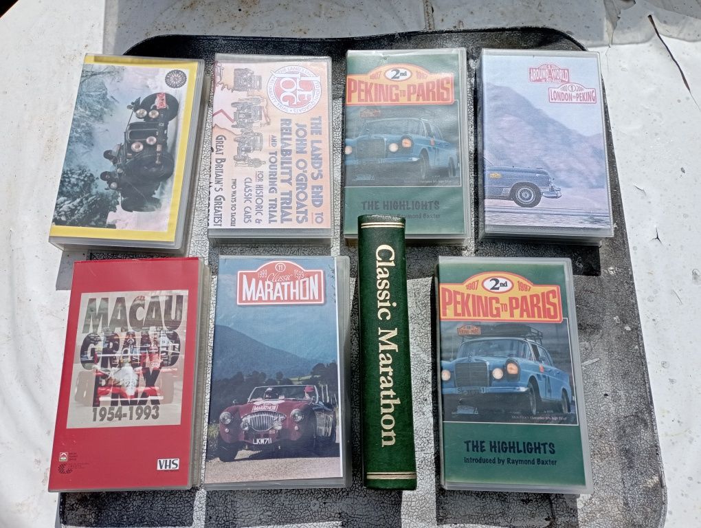 Filmes vintage VHS automobilismo