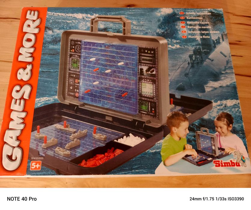 Gra w statki, okrety