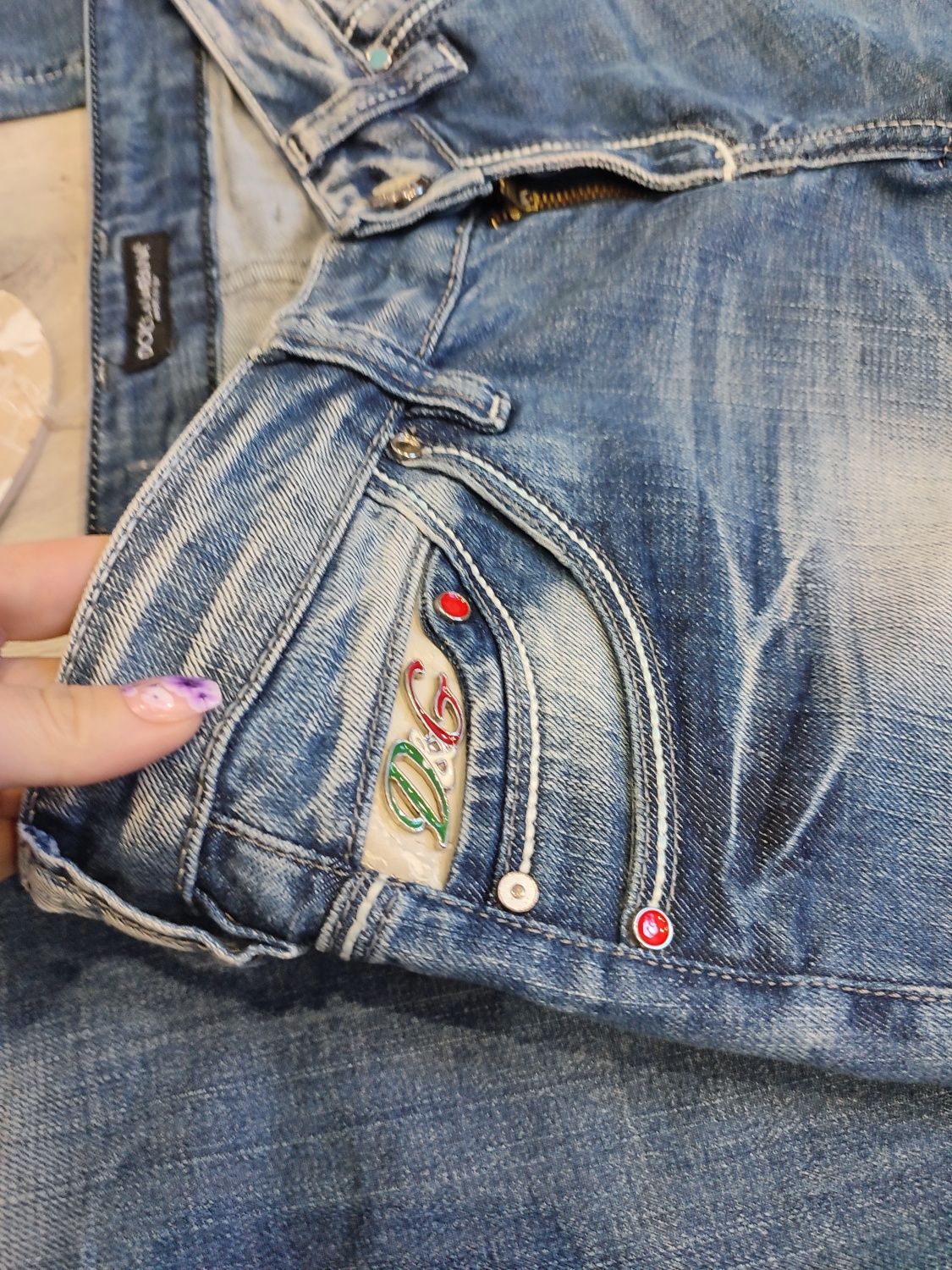 Spodnie jeansowe damskie Dolce & Gabbana