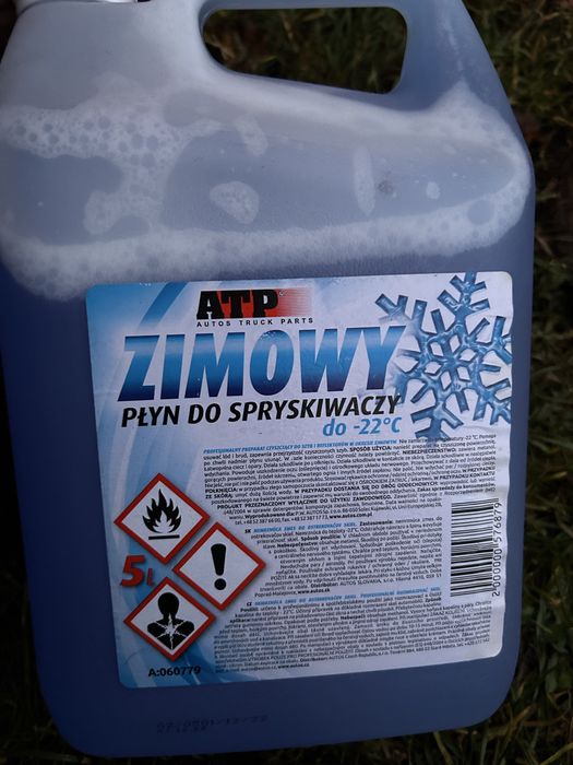Zimowy płyn do spryskiwaczy
